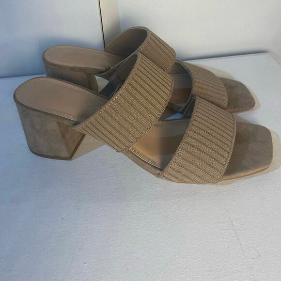 Altar’d State Womens Tan Block Heel Sandal Size 8.5 - Picture 3 of 6